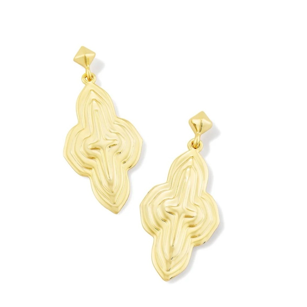 Kendra scott gold Abbie drop earrings